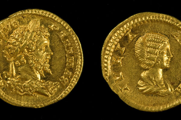 Coin of Septimius Severus Julia Domna, wife of Septimius Severus